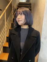 ジーナ(XENA)&nbsp;冬のハイトーン好き必見！ラベンダーアイスブルー