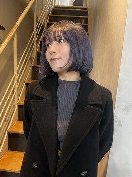 ジーナ(XENA) 冬のハイトーン好き必見!ラベンダーアイスブルー