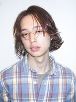 アンサー 原宿(ANSWER)&nbsp;メンズボブメンズミディアムパーマニュアンスパーマルーズパーマ