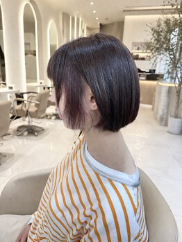 花恋 朝倉店の写真/お手頃価格で通いやすいとリピーター続出！ミルボンカラーで透明感やツヤのあるカラーに♪