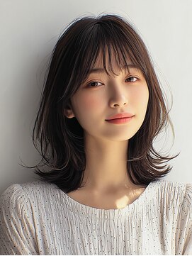 コトンアトリエ 人形町(COTON atelier) ミルクティーブロンド/ダークブルー/デジタルパーマ/人形町