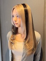 リエコー(RE'ECHO) 艶あるハイトーン◆デザインカラーで唯一無二ヘア