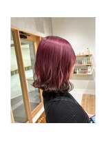 ヘアリゾートレガロ 瓢箪山店(Hair Resort regalo)&nbsp;ハンサムショートハイライトミニボブバレイヤージュ丸みショート