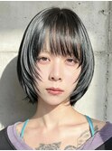 【macana指名】レイヤーカットショートボブハッシュウルフ登戸