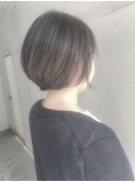 【Marlお客様スタイル】シンプルなショートボブ