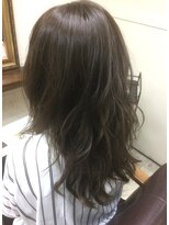ファシオ ヘア デザイン(faccio hair design)&nbsp;イルミナカラーのグレージュ