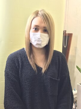 美容室 ラック(Luck) アッシュベージュ