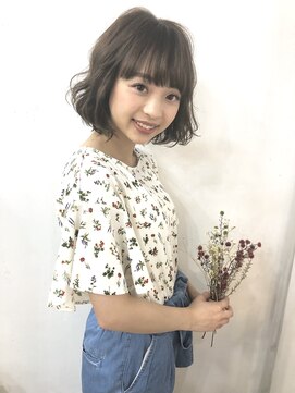 エトネ ヘアーサロン 仙台駅前(eTONe hair salon) 《eTONe》ふわふわボブ