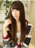 しなやかさのある大人のストレートロングスタイル　と和・巣鴨店