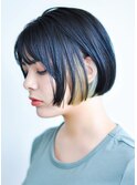 【Velis】暗髪ハイライトボブ☆