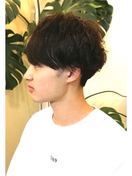 マテリアル(Material) {阪急六甲 Material} ツーブロックマッシュ