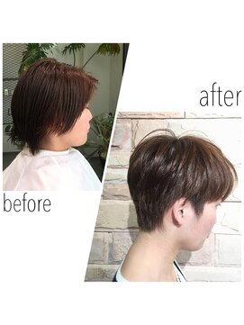 マイヘアイズグッド(My Hair is Good) マニッシュショート［今泉］［ショート］［ボブ］［白髪染め］