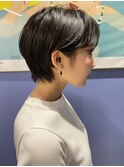 ちょっぴりウルフなショートヘア　最上