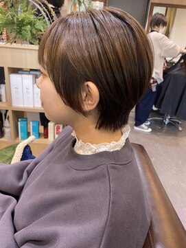 エルバイシオン(aile by sion) マッシュショート/ココアグレージュ