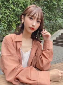 アイユー(ii+U) 小顔くびれミディアム20代30代40代大人かわいい外ハネ