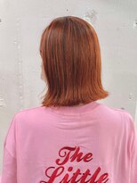 リッカ(RICCA)&nbsp;白髪ぼかし_ハイライトカラー_オレンジカラー