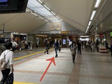 ☆【JR八王子駅改札】を北口側へお進みください