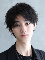 リップス 表参道店(LIPPS)&nbsp;王道ハーフアップショート【ルーズパーマ】