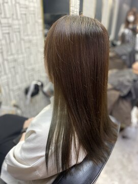 アローズ 久留米店(arose) 20代30代ブリーチなし大人可愛いゆるふわヌーディーカラー