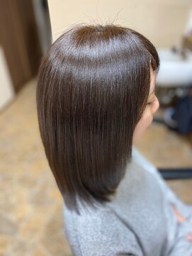 サロン ド シュウ 髪質改善　キラガミストレート