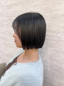 ネウィ 大分中央町店(newi) 【KOTOMI】@koto._.mi1☆首長◎切りっぱなしボブ☆