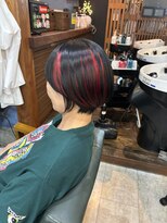 バブルス ヘアー ワークス(Bubbles hair works)&nbsp;ミルフィーユカラー