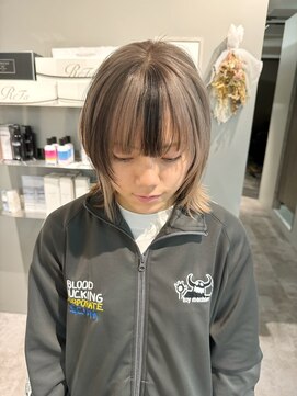 ポノ(po_no) レイヤーカット ブロックカラー