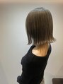 アグ ヘアー クラルス 布施駅前店(Agu hair clarus) 切りっぱなしボブ