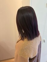 エウ(eu)&nbsp;切りっぱなし＋レッド系カラー