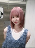 ハイトーンピンクボブ