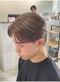 透明感ブラウンカラー