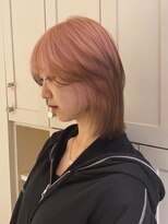 ベレーザ 渋谷(BELEZA)&nbsp;12397ラベンダーピンクグラデーションカラーウルフレイヤー