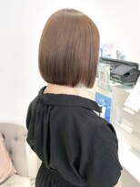 バブ バイネオリーブ(Bab by neolive)&nbsp;ボブ/白髪ぼかし/ホワイトグレージュ/チェリーブラウン/美髪