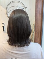 イコウヘアデザイン(icou hair design)&nbsp;白髪ぼかしハイライト◇オリーブグレージュで馴染み良く