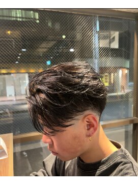 メンズココ 日本橋店(MENS COCO) お客様スタイルフェザーセンターパート