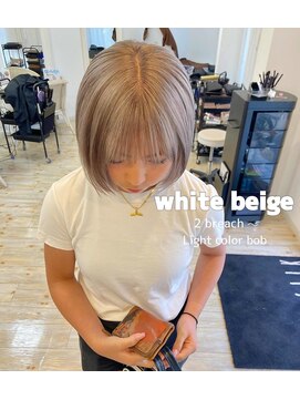 アトリエシルク 大宮店 ハイトーンボブ