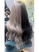 ガルボ ヘアー(garbo hair) 艶髪 ハイトーンカラー デザインカラー