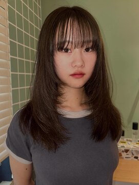 ウクク(UCUCU) ザクザクレイヤー×オリーブブラウン