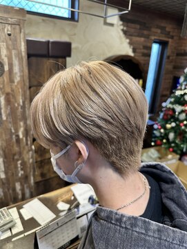 ヘアー クリエイト カルバリ(HAIR CREATE Calbari) 柔らかさ溢れる♪ミルクティーベージュ