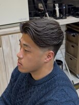 グルーマーズトウキョウ(GROOMER/S TOKYO) men's/メンズ/リバースセンターパート/サーフカール/神保町/眉毛