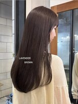 テテ ニコ(tete nico) lavender brown / 透明感カラー