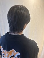 ココカラヘアー ニコ(cococara hair nico) メンズカット/センターパート/ウルフレイヤー