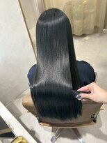 スラッシュアイボリー 姫路駅西店(SLASHivory) 髪質改善ストレート×艶ロング