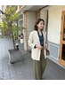 カット+おしゃれ白髪染め+保湿補修トリートメント￥13250