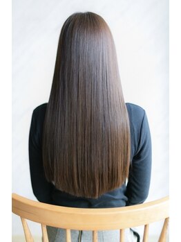 ラフヘアーアンドスパ(Luffhair&spa)の写真/サロンを出た瞬間から、髪が違う。思わず触れたくなるうる艶髪へ。