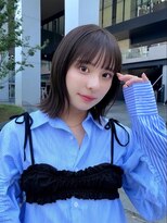 イデアル(Ideal) 品のある大人可愛いヘア*ぷつっとラインの外ハネボブ