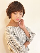 アニモフィオレンテ 春日部2号店(animo FIORENTE)&nbsp;animo春日部/スモーキーカラー/ゆるふわボブ/大人ショートヘアi