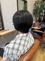 ランプヘアーデザイン(LAMP HAIR DESIGN)&nbsp;【LAMP HAIR DESIGN 堀田】ショートボブ/グレイカラー