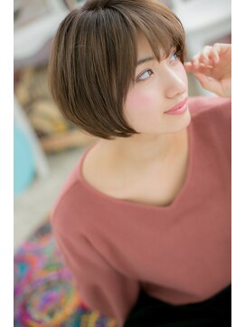 ヘアアンドビューティー ミック(Hair & Beauty miq) ナチュかわ☆好感☆前下がりボブa