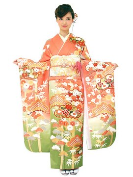 ゲッカビジン(GEKKABIJIN) レンタル振袖FS-34 34000円《東京着物レンタル/六本木月下美人》